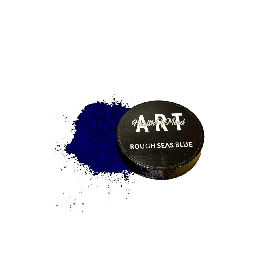 Health of Mind Art Rough Seas 50g Matte Pigment Powder for Epoxy Resin