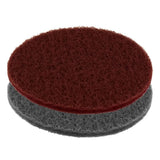 Mirka Mirlon Sanding Discs 150mm 10-Pack on Wood Surface