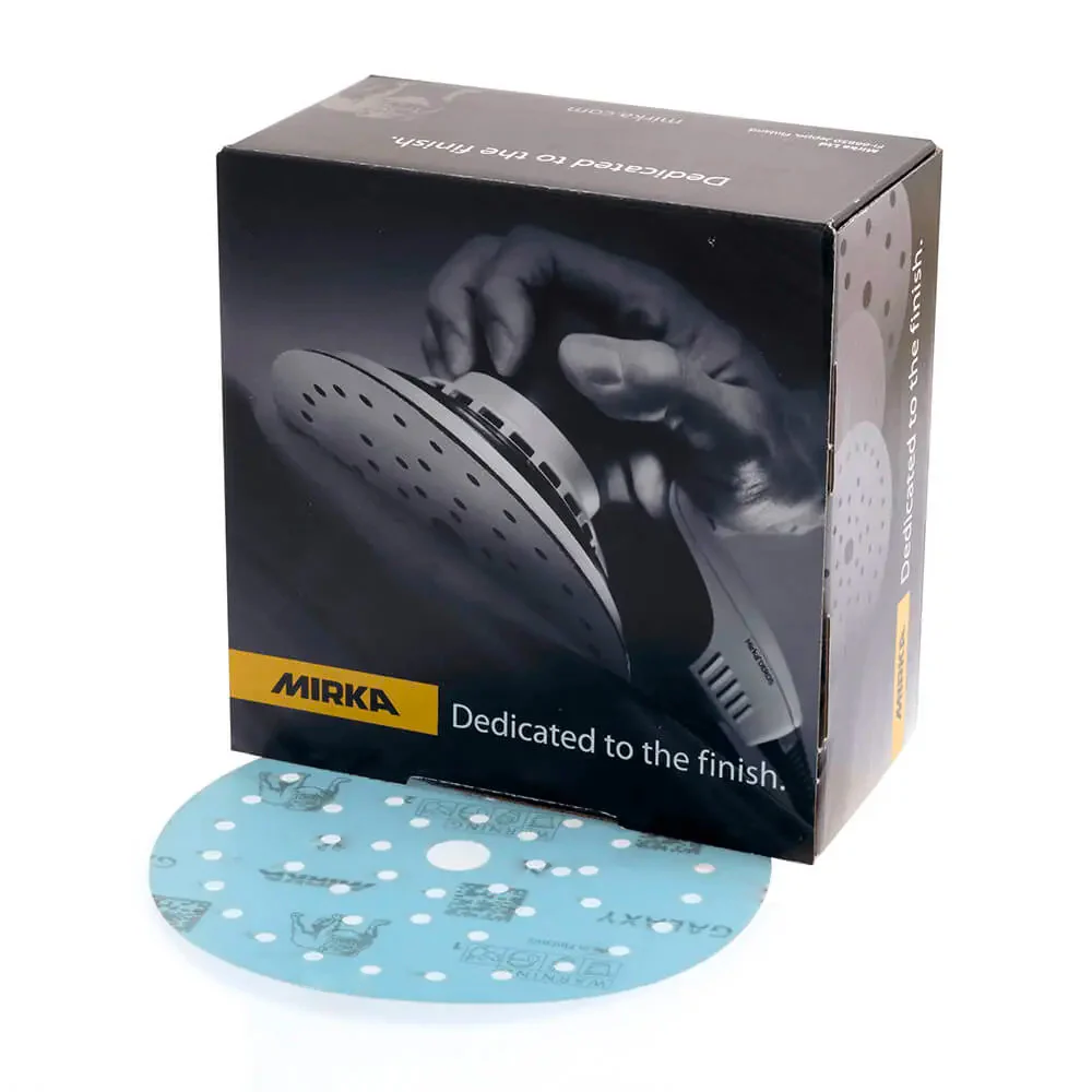 Mirka Galaxy Sanding Discs 150mm Pack of 100