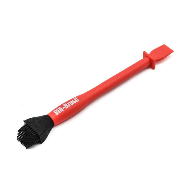 Silicone non-stick glue brush, 25mm wide, for easy glue application on woodworking projects