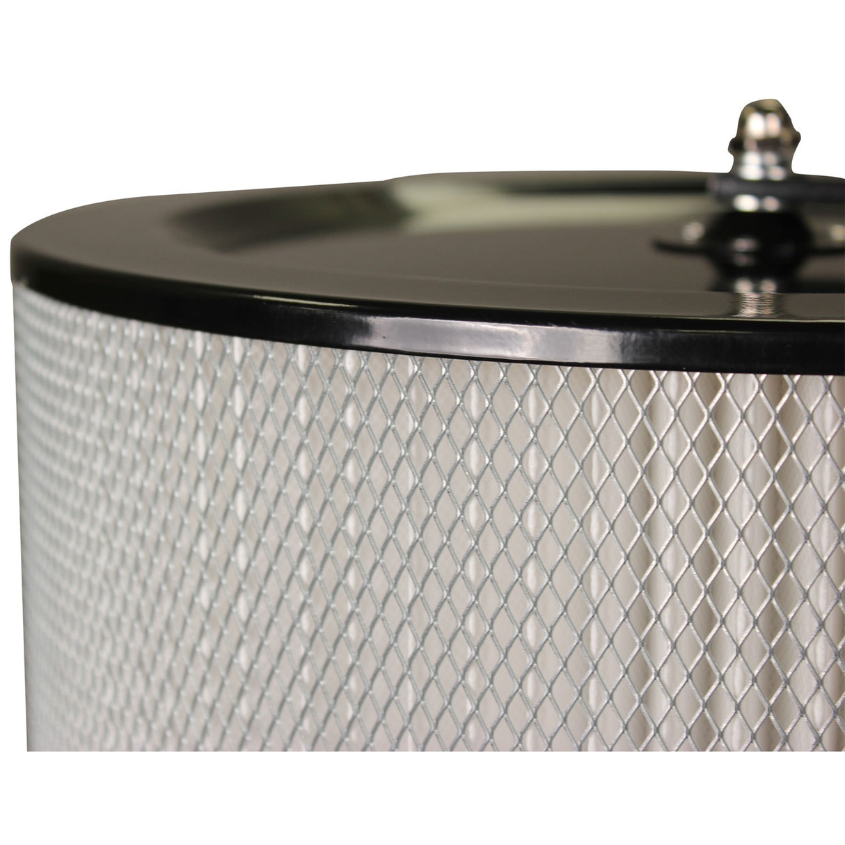 Sherwood 1HP Dust Collector Pleated Filter in compact workspace