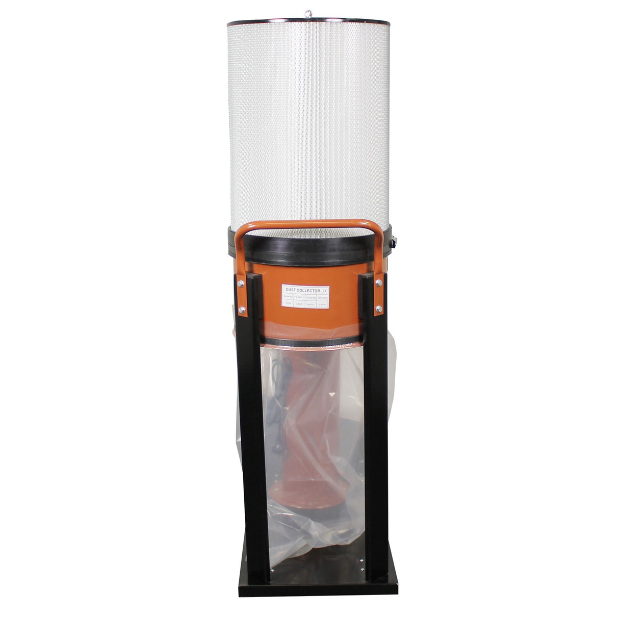 Sherwood 1HP Dust Collector Pleated Filter - Compact and durable woodworking extraction equipment for small workshops