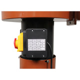Sherwood 1HP Dust Collector Pleated Filter 600CFM in compact woodwork space