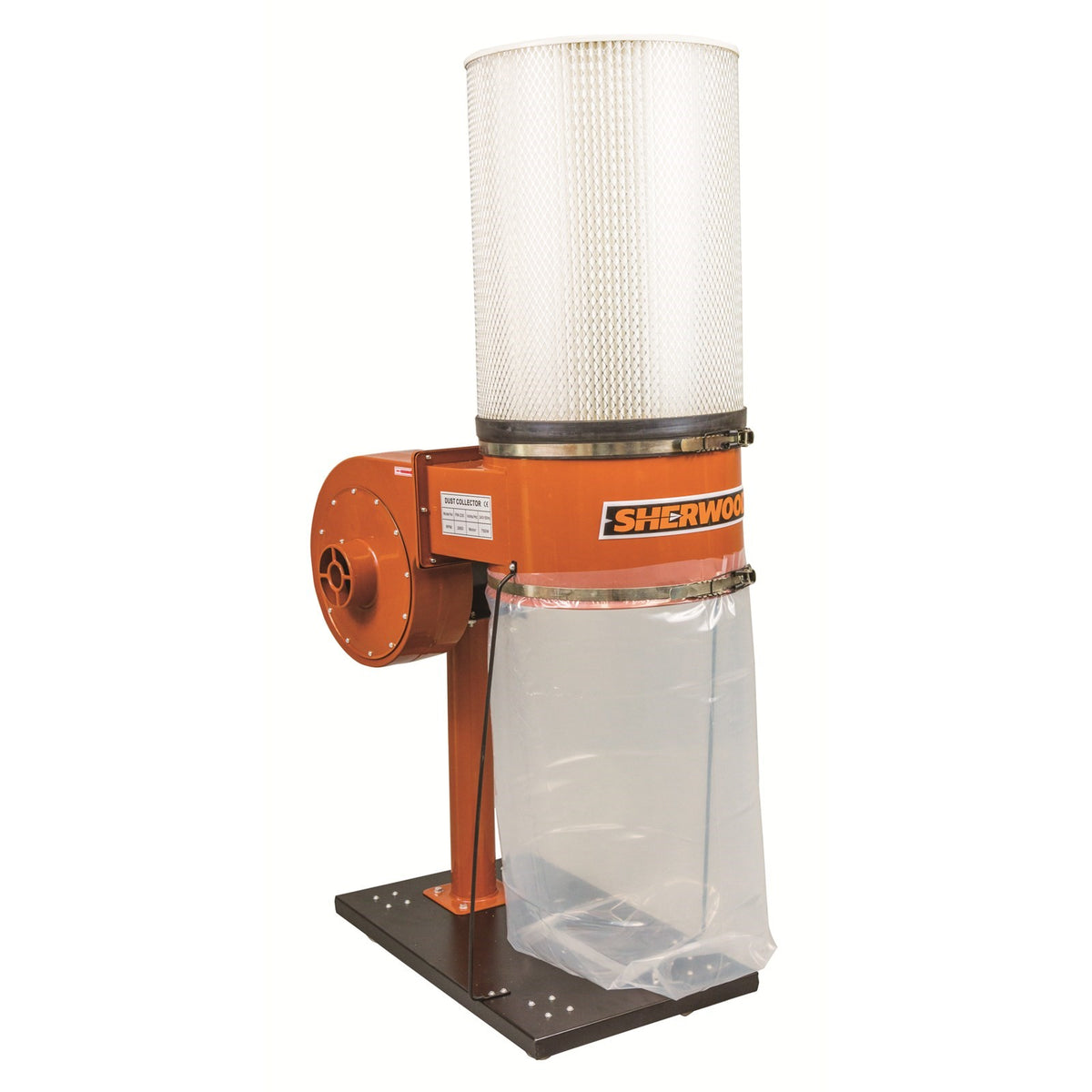 Sherwood 500mm Diameter Single-Stage Dust Extractor Plastic Collection