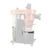 Sherwood SCDC-1500 Two-Stage Dust Extractor Plastic Filter Collection Bags Pack of 10 in woodworking workshop setting