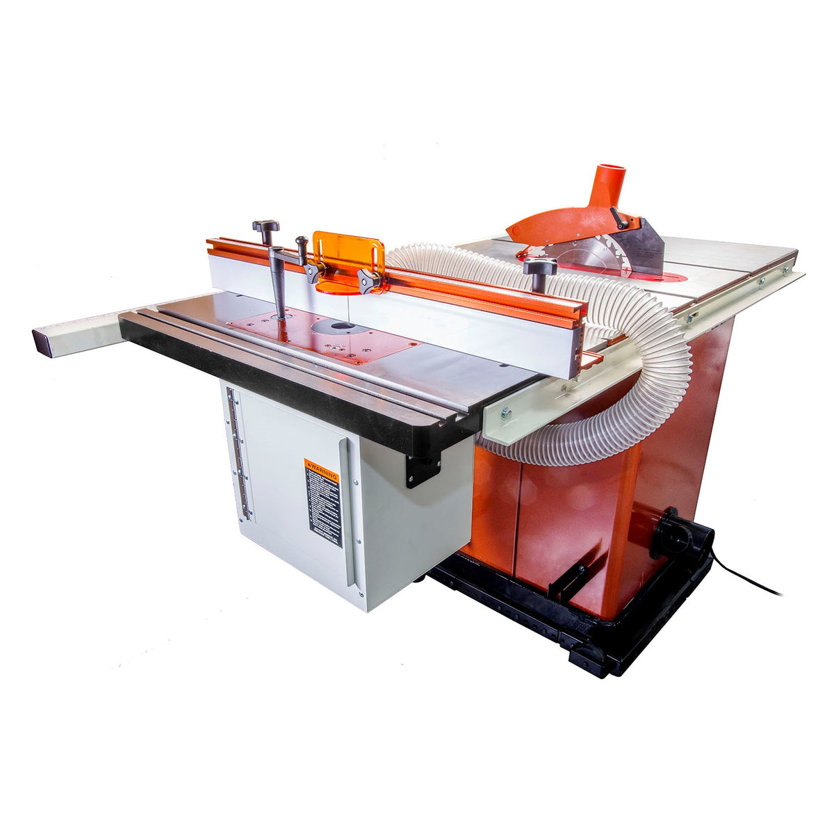 Sherwood Deluxe Cast Iron Router Extension Wing with RLIFT-3 Plunge Ro