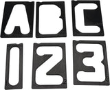 Milescraft 2 1/2" Horizontal Character Template Set for Routing