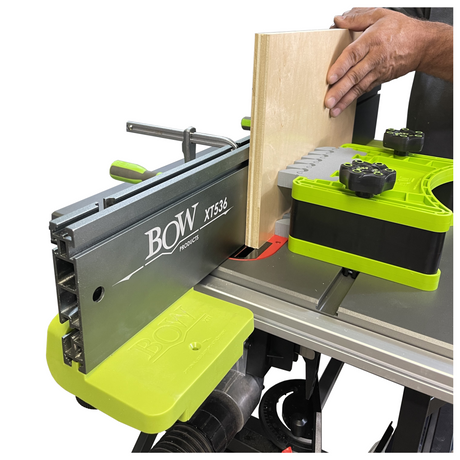 BOW Products 36in XT XTENDER Fence in action on table saw