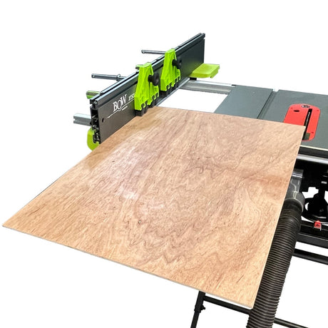 BOW Products 36in XT XTENDER Fence Starter Set in use on table saw