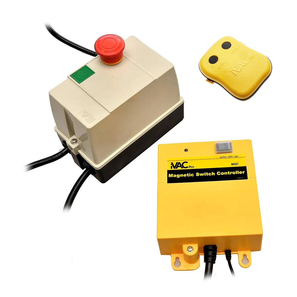 iVAC MSC Pro Magnetic NVR Switch Combo & Remote Automated Dust C