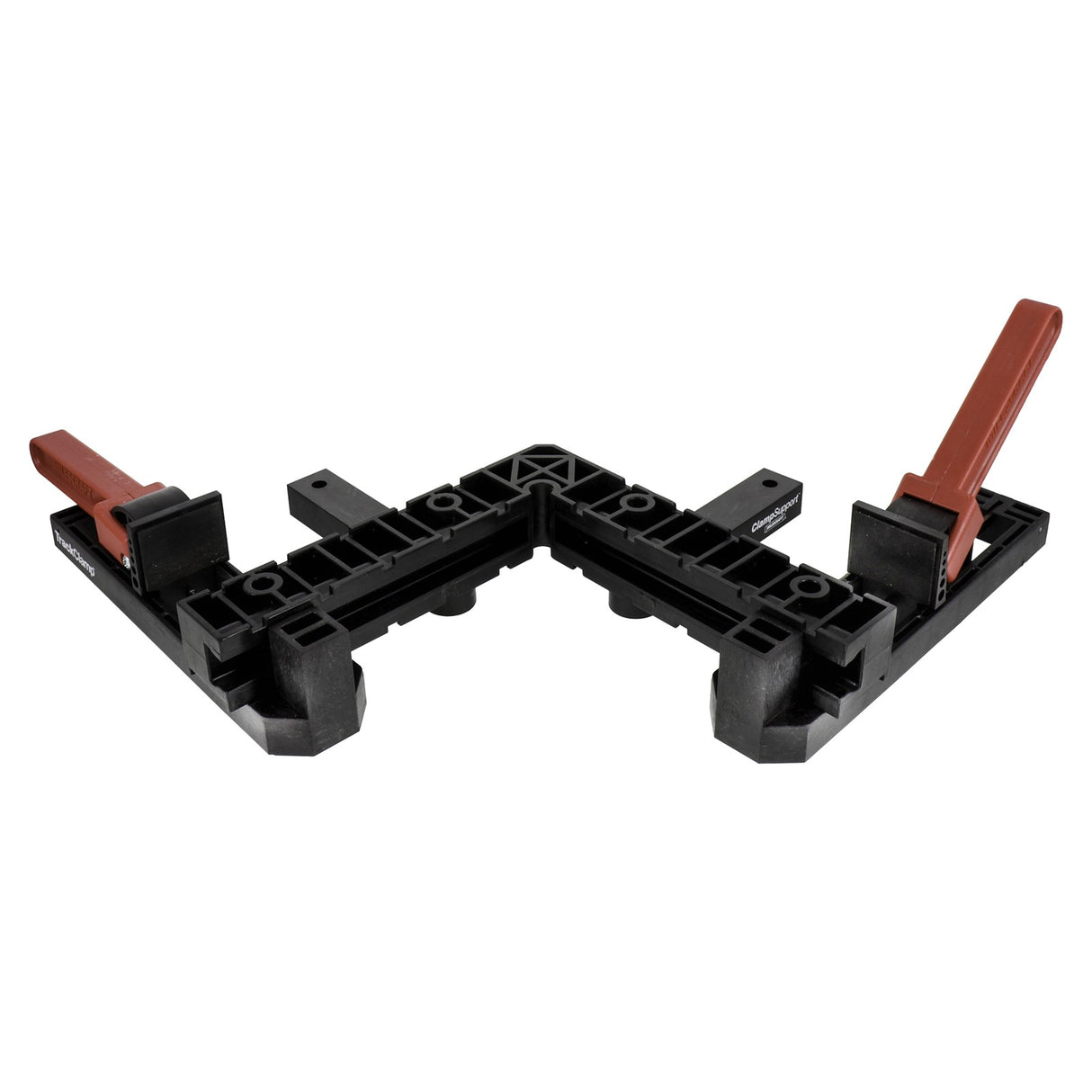 Milescraft TrackClampKit 8in Clamp Square with Track Clamps & Clamp Supports