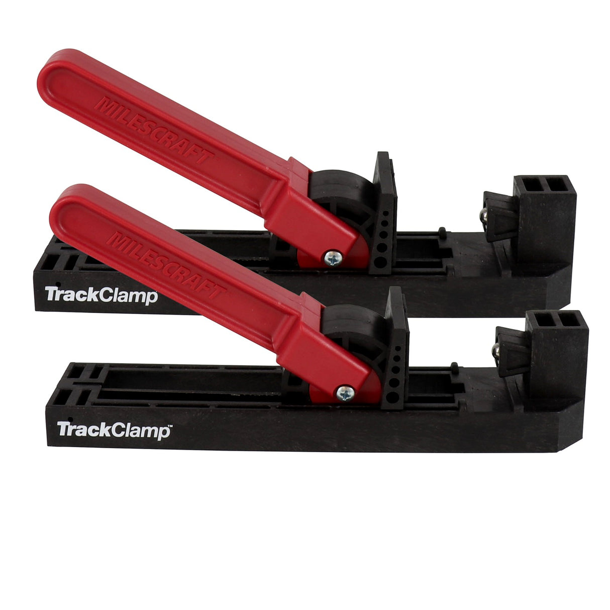 Milescraft TrackClampKit 8in Clamp Square with Track Clamps & Clamp Supports