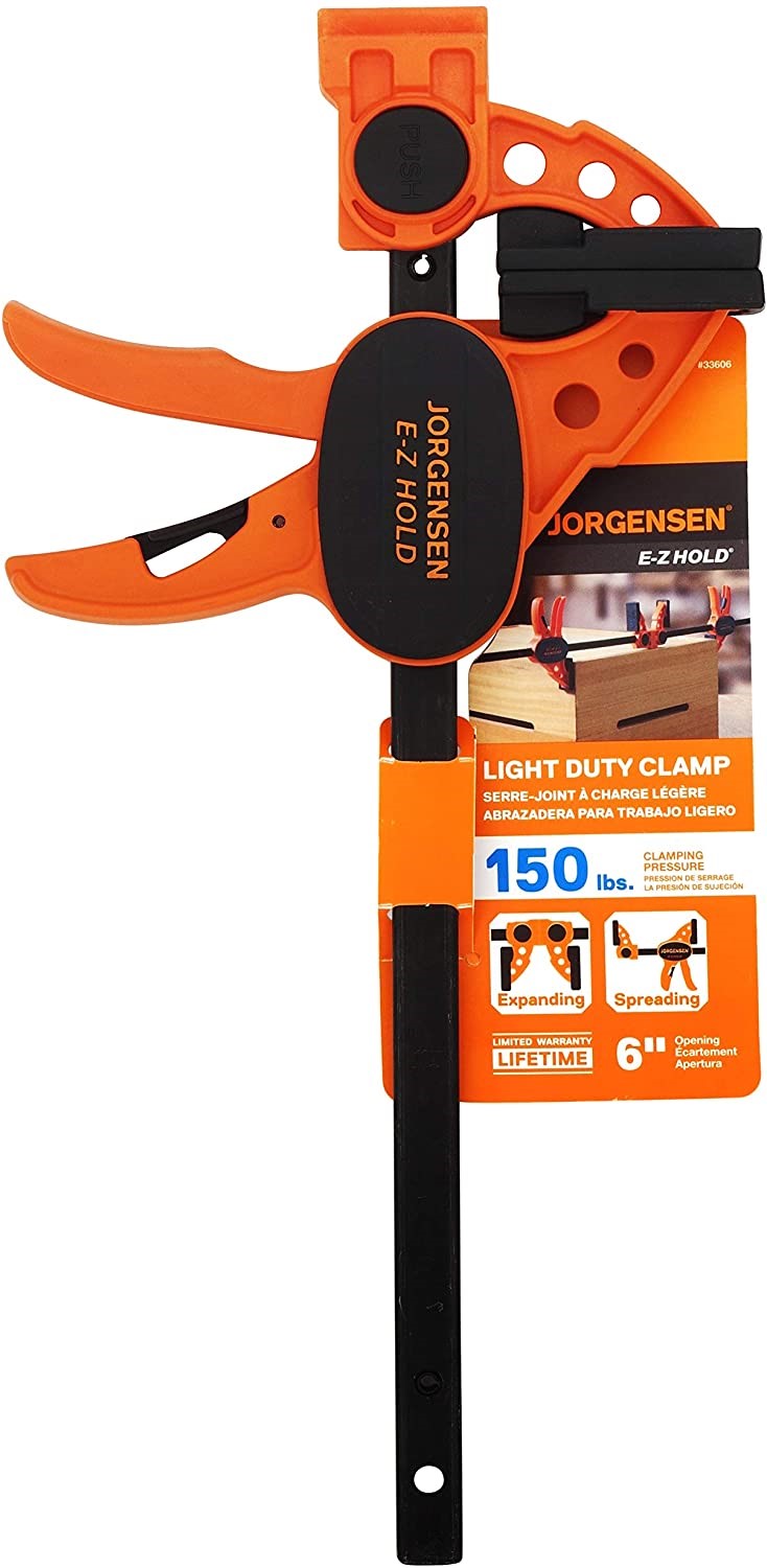 Pony Jorgensen Set of 4 E-Z HOLD Light Duty Trigger Clamps 150mm Capacity