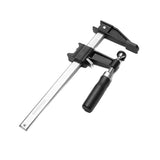 Torquata Quick Action Clutched F Clamp 200mm Capacity in use on workbench