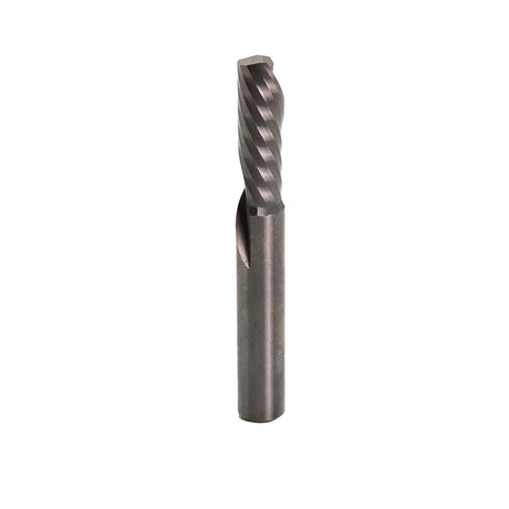 Freud Single Flute Spiral Downcut CNC Router Bit 3/8in Shank Solid Carbide