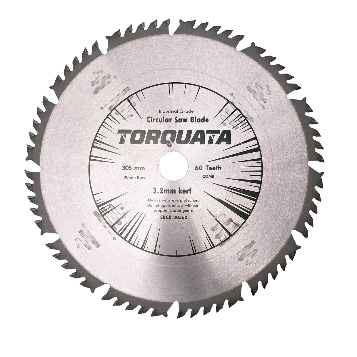 Torquata 305mm Diameter 30mm Bore Combination Circular Saw Blade