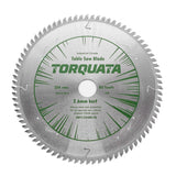 Torquata 254mm Diameter 30mm Bore Thin Kerf Fine Crosscut Circular Saw Blade