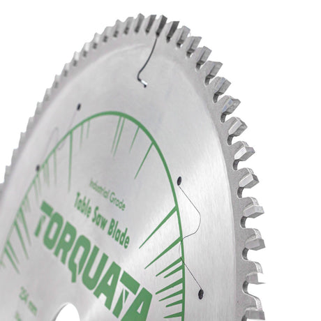 Torquata 254mm Diameter 30mm Bore Thin Kerf Fine Crosscut Circular Saw Blade
