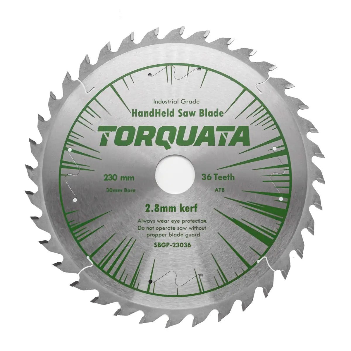 Torquata 230mm Diameter 30mm Bore General Purpose Circular Saw Blade suits Circular Power Saws