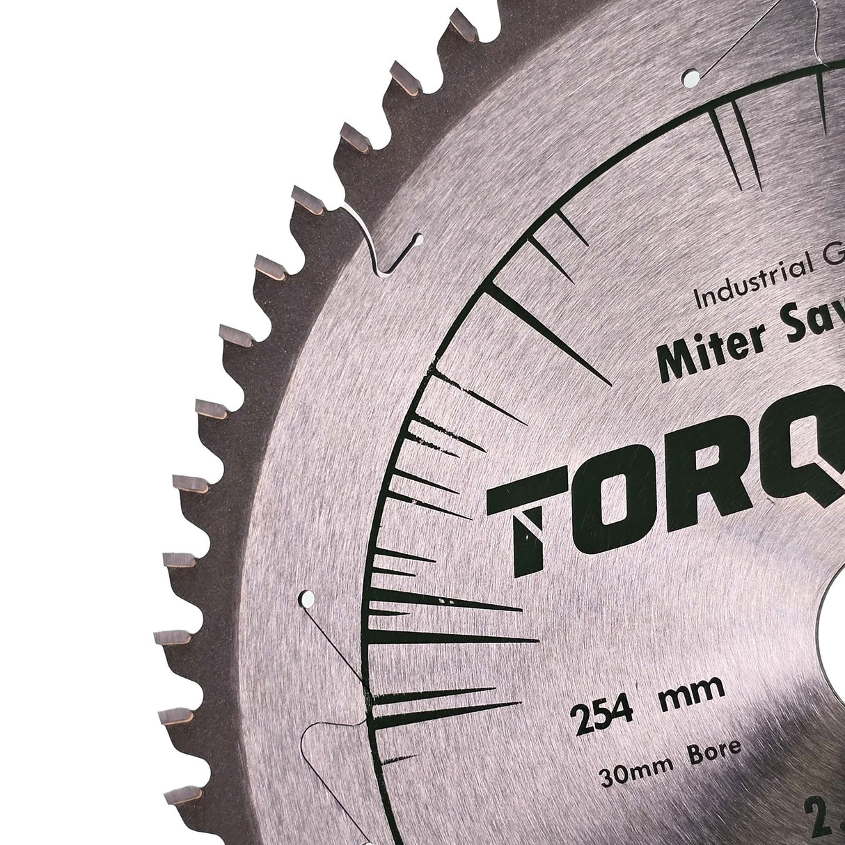 Torquata 254mm Diameter 30mm Bore Standard Kerf Circular Saw Blade suits Mitre Saws
