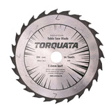 Torquata 254mm Diameter 30mm Bore Extra Thin Kerf Rip Cut Circular Saw Blade suits Circular Power Saws