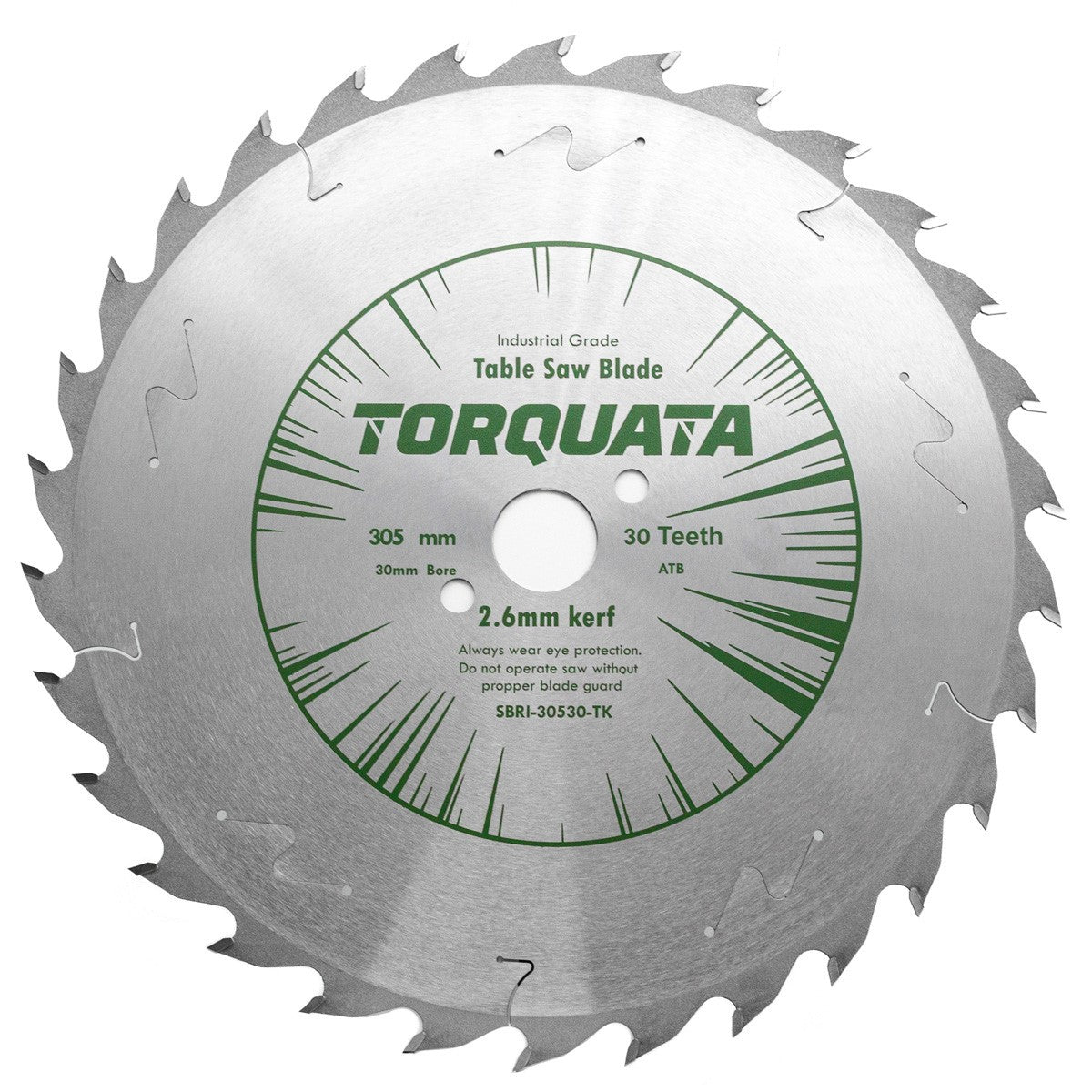 Torquata 305mm Diameter 30mm Bore Extra Thin Kerf Rip Cut Circular Saw Blade suits Circular Power Saws