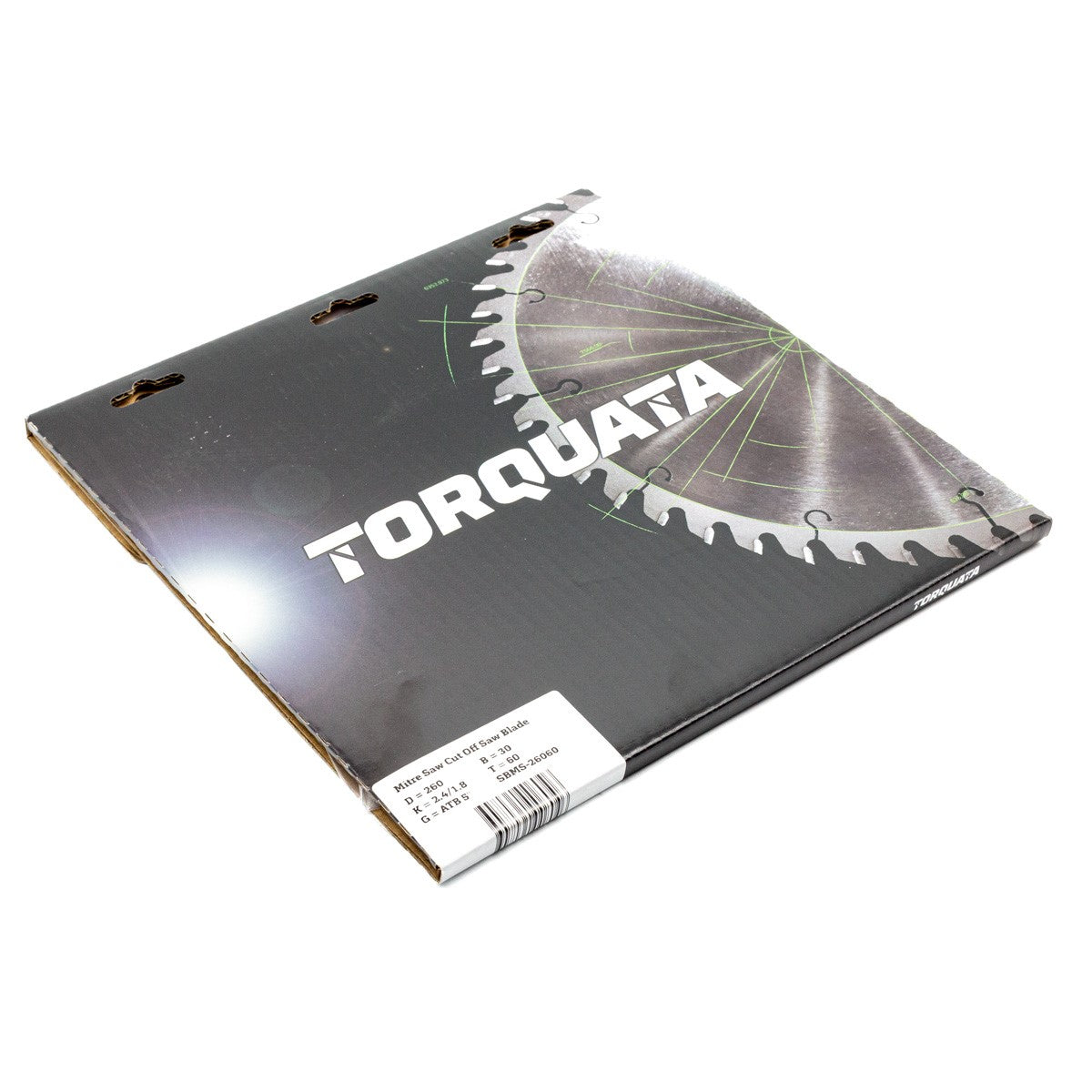 Torquata 260mm Diameter 30mm Bore Standard Kerf Circular Saw Blade suits Mitre Saws