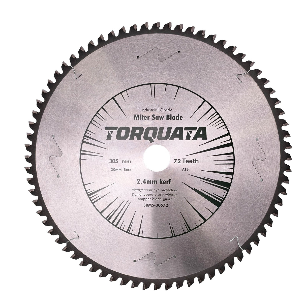 Torquata 305mm Diameter 30mm Bore Standard Kerf Circular Saw Blade suits Mitre Saws