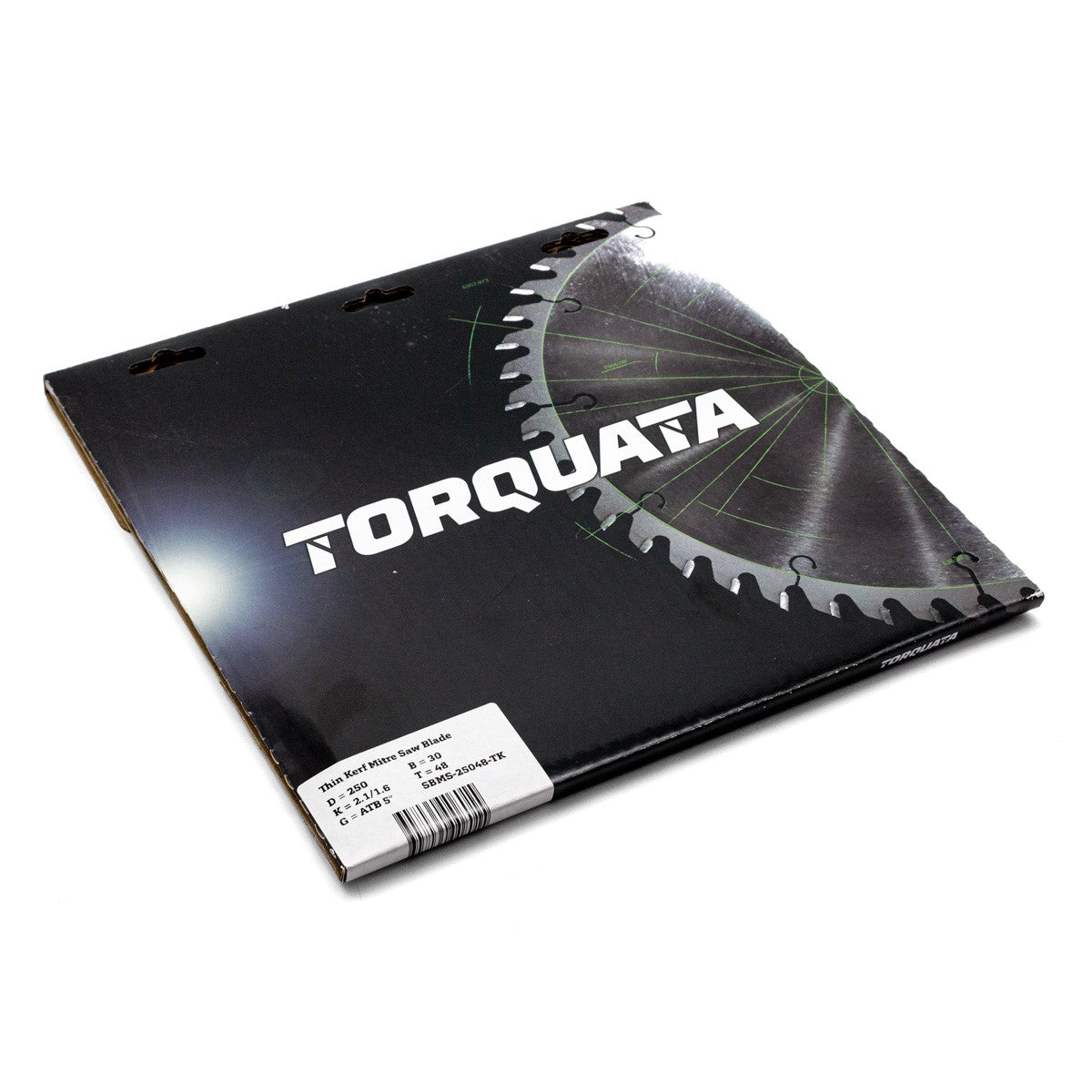 Torquata 250mm Diameter 30mm Bore Thin Kerf Circular Saw Blade suits Mitre Saws