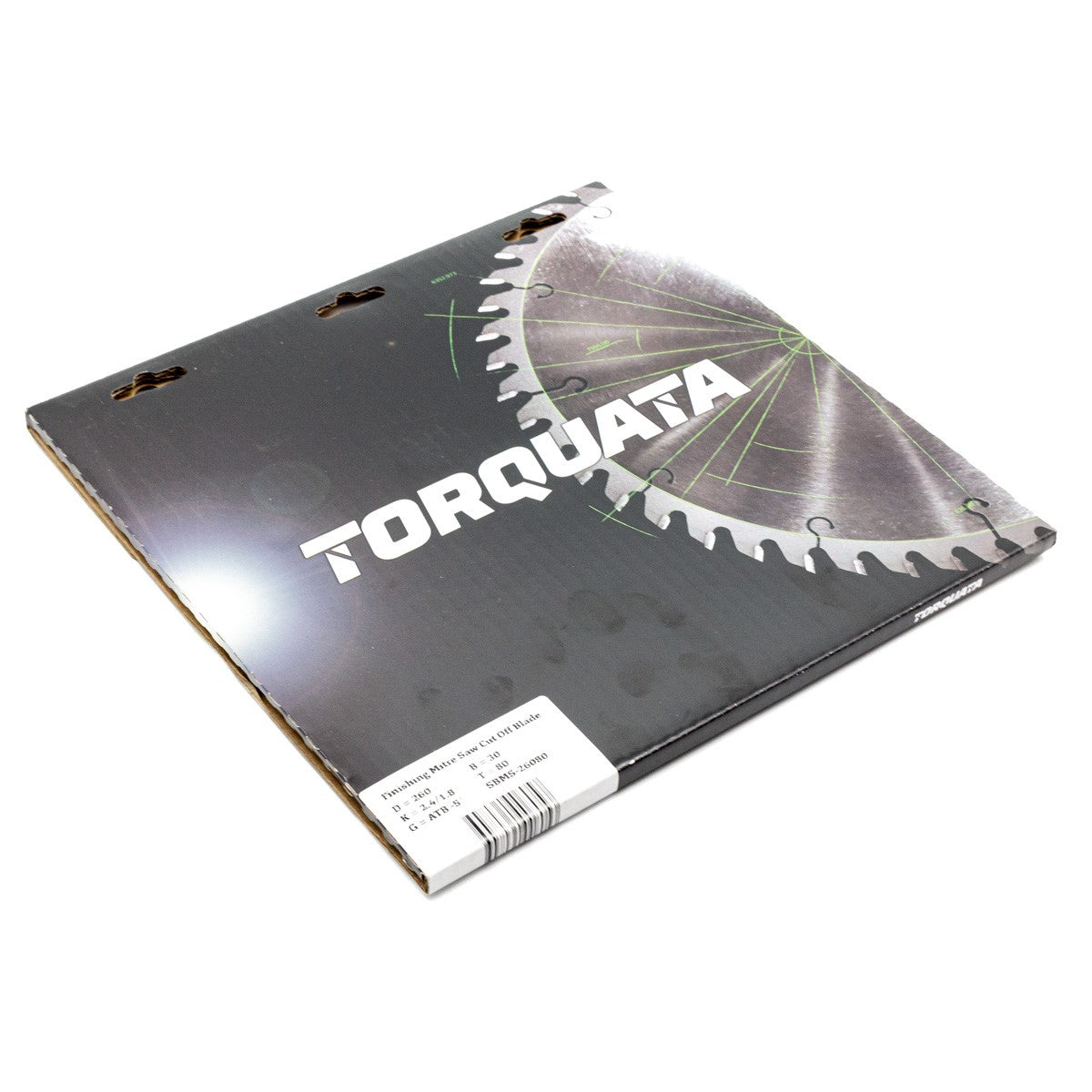 Torquata 260mm Diameter 30mm Bore Fine Finish Circular Saw Blade suits Mitre Saws