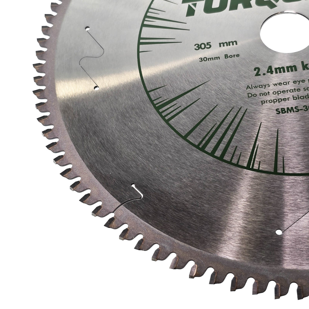 Torquata 305mm Diameter 30mm Bore Fine Finish Circular Saw Blade suits Mitre Saws