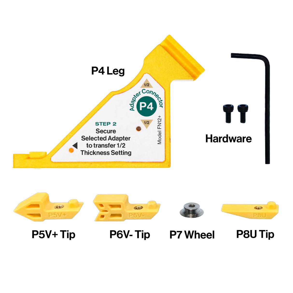 Microjig FitFinder Upgrade Kit with Four Precision Tips for Dimension Transfer