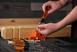 Pony Jorgensen 6-Piece Hand Carving Tool Set Chrome-Vanadium Blades