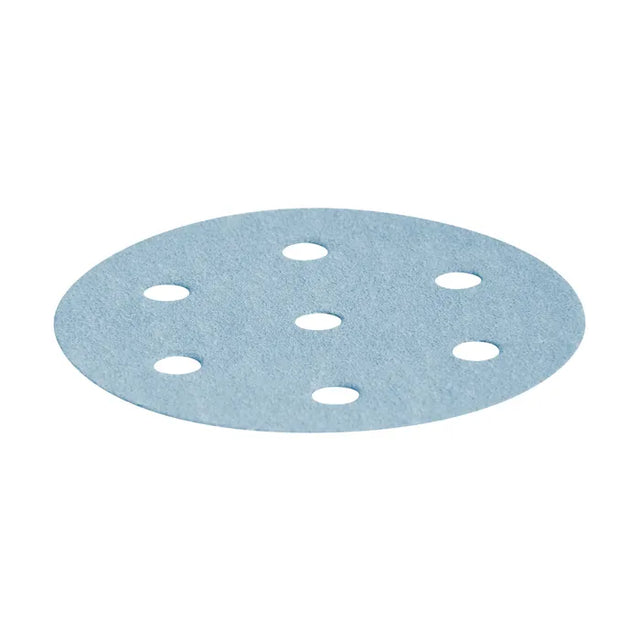 Festool 90mm Granat Abrasive Discs 6 Hole Pack of 100 - Sanding discs in various grits for efficient woodwork finishing