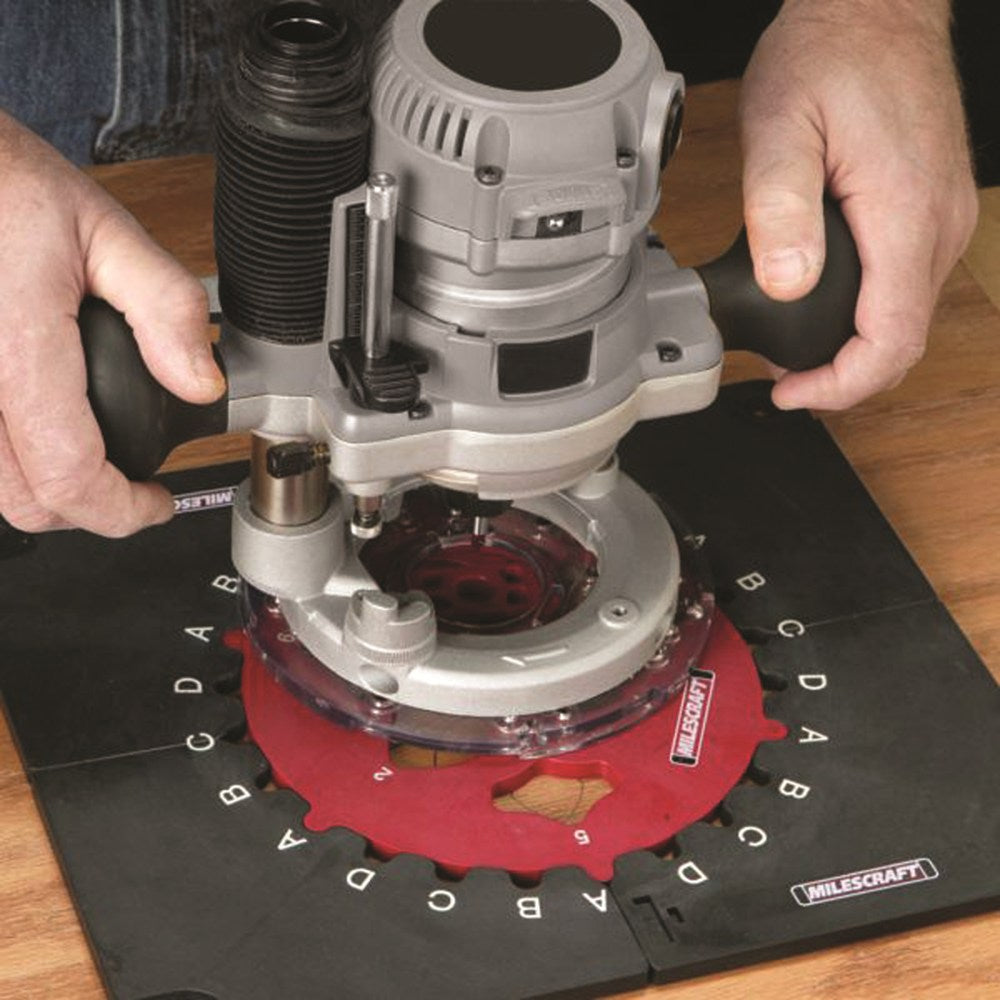 Milescraft Design & Inlay Kit for Woodworking Routers Imperial