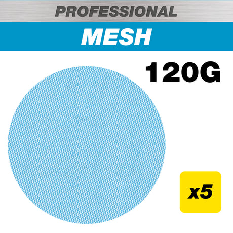 Trend Pro Mesh Random Orbital Sanding Discs 125mm Pack of 5