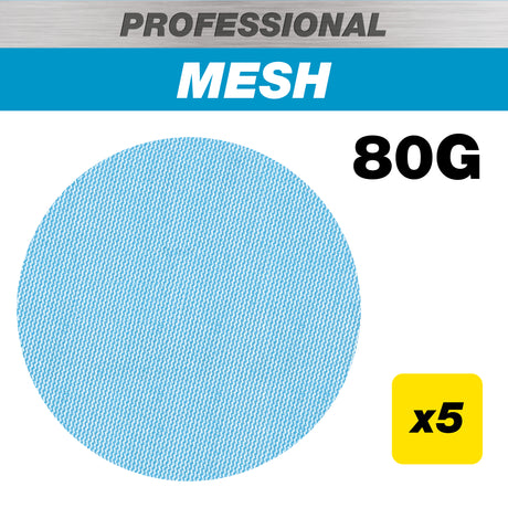 Trend Pro Mesh Random Orbital Sanding Discs 125mm Pack of 5