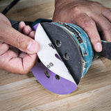 Trend Random Orbital Sanding Discs 125mm Pack of 10