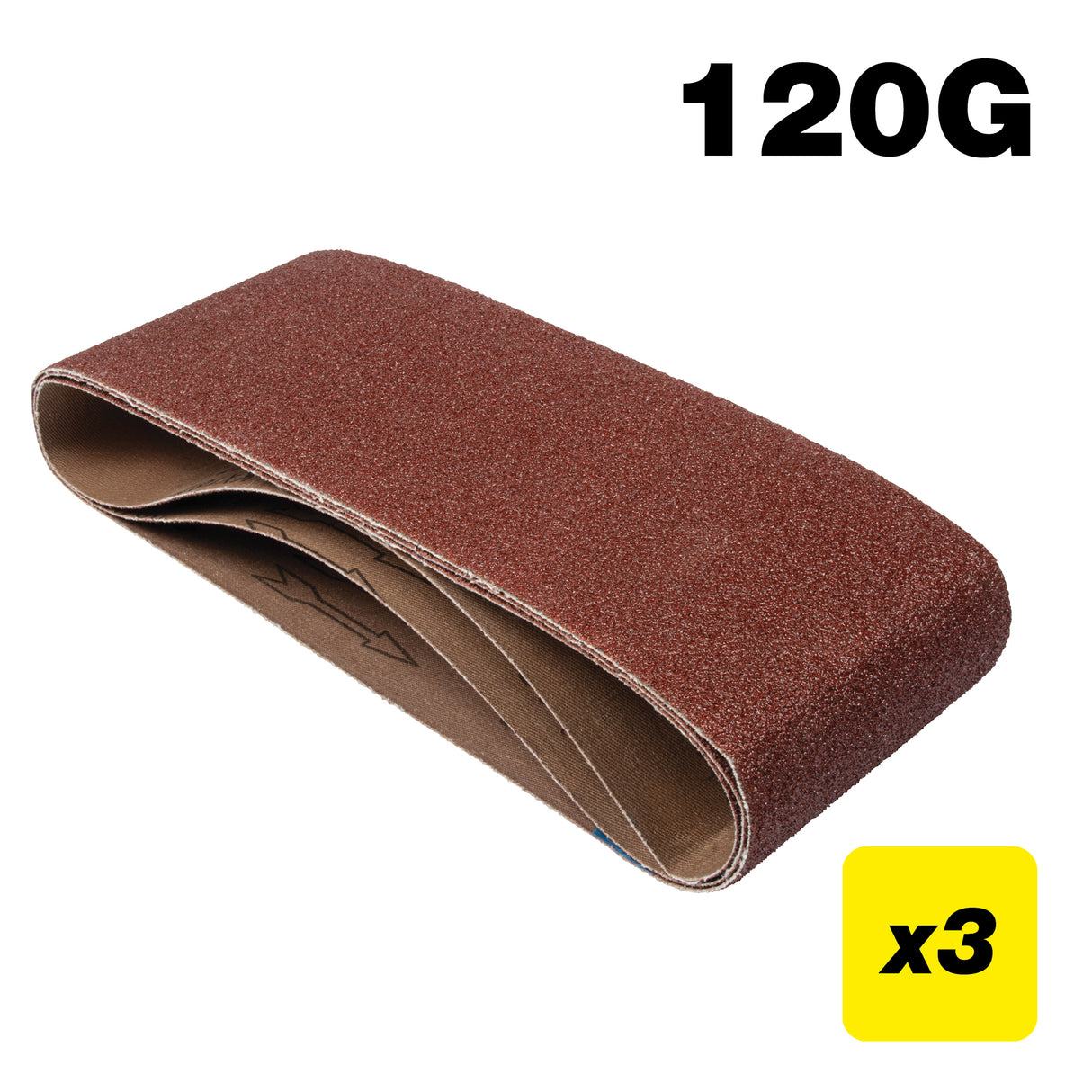 Trend Sanding Belts 100mm x 610mm Pack of 3