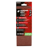 Trend Sanding Belts 100mm x 610mm Pack of 3