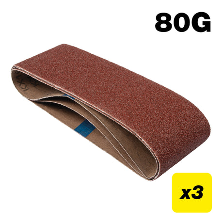 Trend Sanding Belts 75mm x 533mm Pack of 3