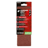 Trend Sanding Belts 75mm x 533mm Pack of 3