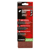 Trend Sanding Belts 75mm x 457mm Pack of 3