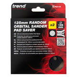 Trend Random Orbital Sander Pad Saver 125mm Pack of 2