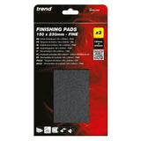 Trend Fine Flexible Finishing Pads 150 x 230mm Pack of 3