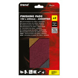 Trend Assorted Flexible Finishing Pads 150 x 230mm Pack of 3