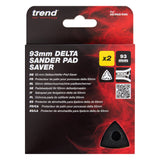 Trend Delta Sander Pad Saver 93mm Pack of 2