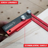 Swan Tool Group RIDGWAY Adjustable Carpenter Square 8in