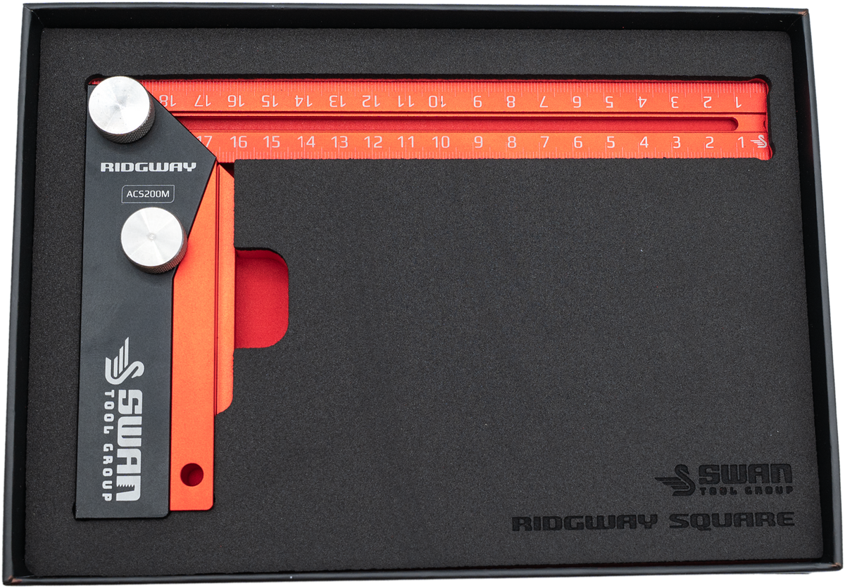 Swan Tool Group RIDGWAY Adjustable Carpenter Square 8in