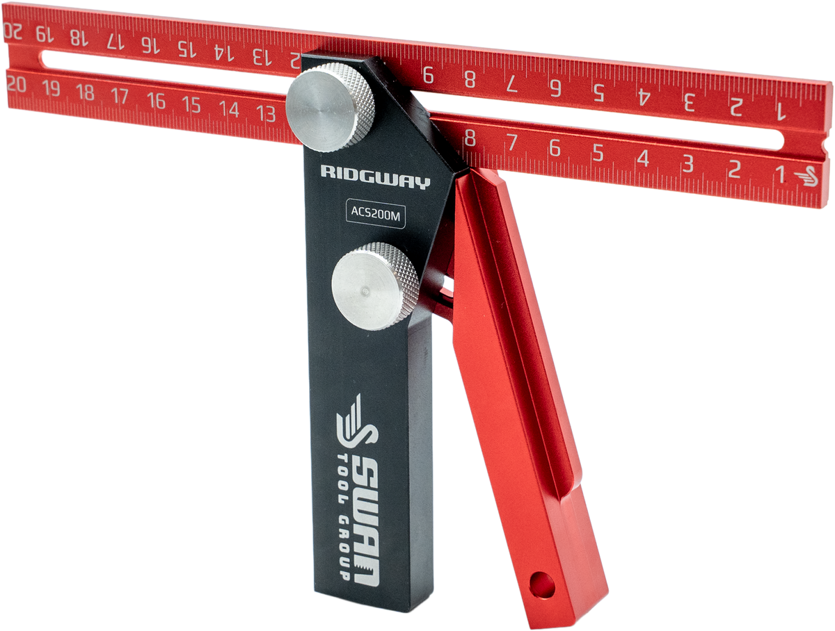 Swan Tool Group RIDGWAY Adjustable Carpenter Square 8in